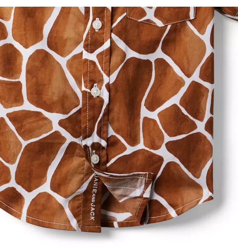 The Madras Giraffe Shirt