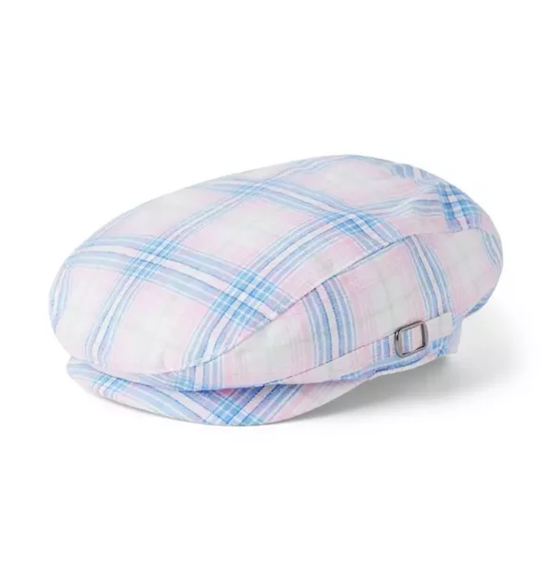 Plaid Newsboy Cap