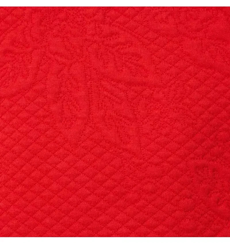 Quilted Floral Jacquard Top