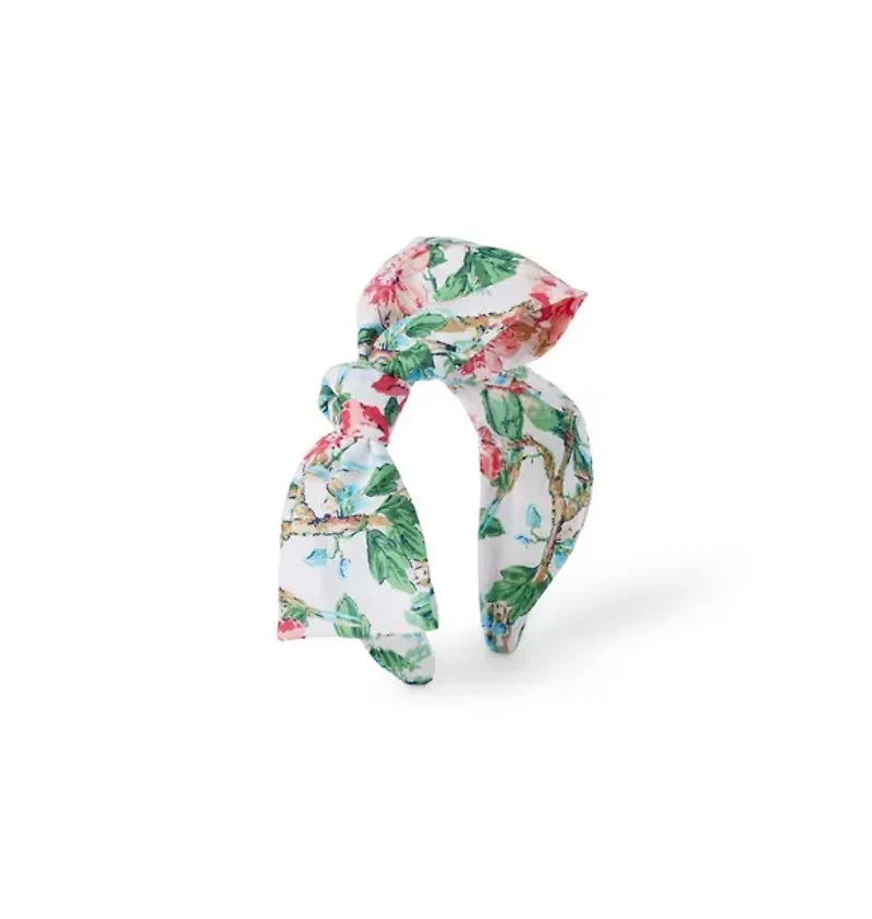 Tropical Floral Bow Headband