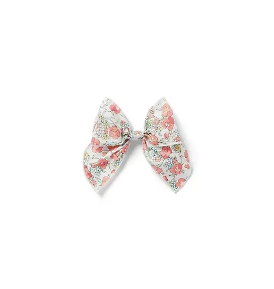 Floral Bow Barrette