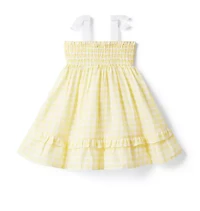 The Gingham Smocked Sundress