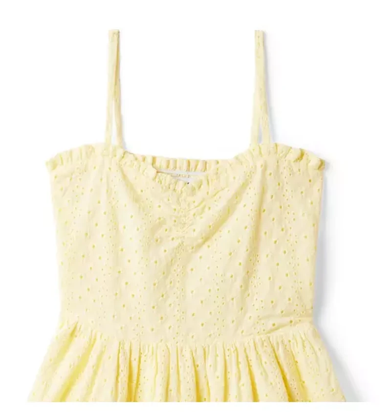 Eyelet Sweetheart Sundress
