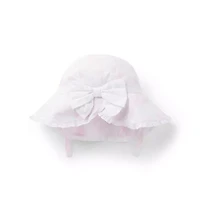 Baby Bunny Toile Sun Hat
