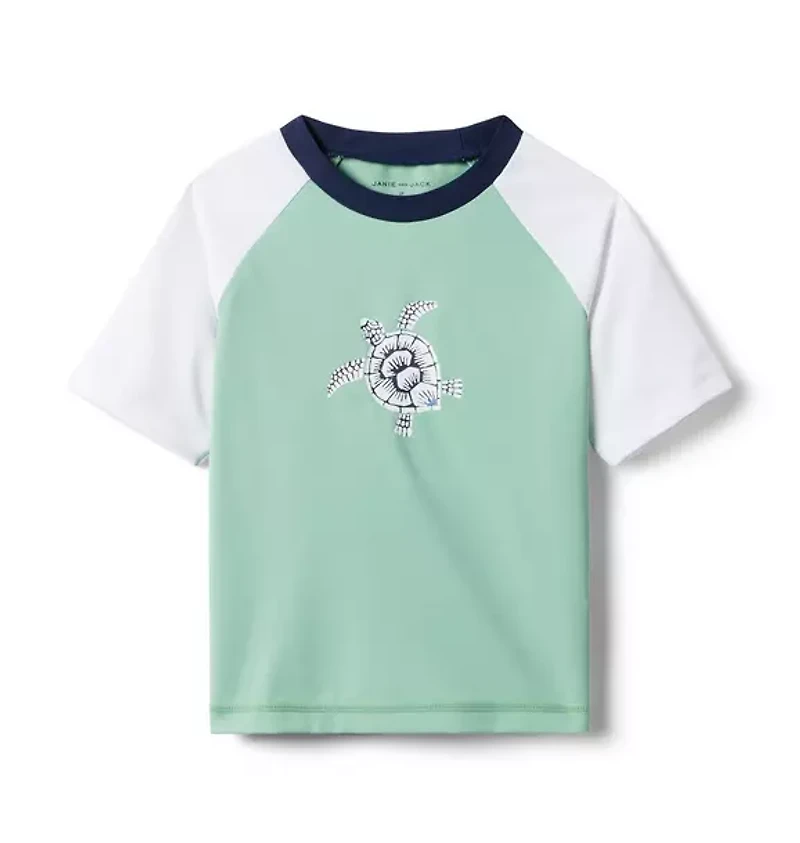 Recycled Sea Turtle Rash Guard