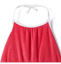 Halter Terry Romper