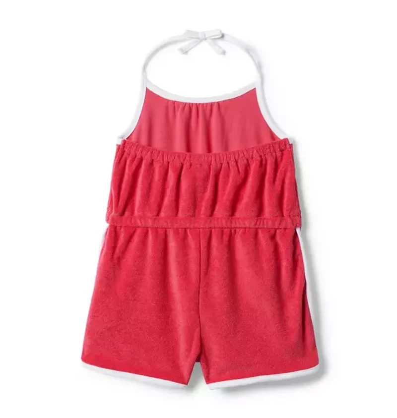 Halter Terry Romper