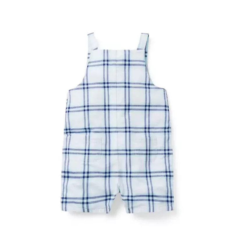 Baby Madras Plaid Overall