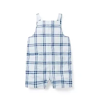Baby Madras Plaid Overall