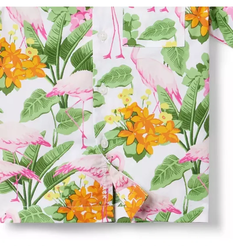 The Tropical Flamingo Cabana Shirt