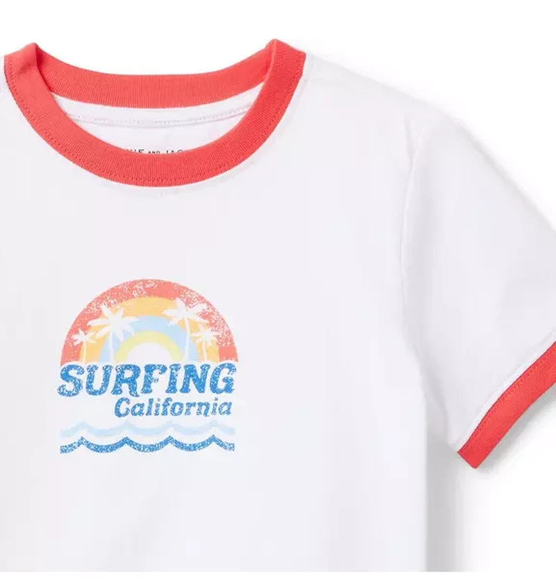 Surfing California Tee