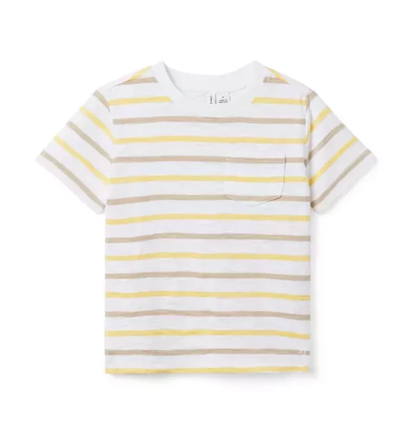 The Striped Slub Tee