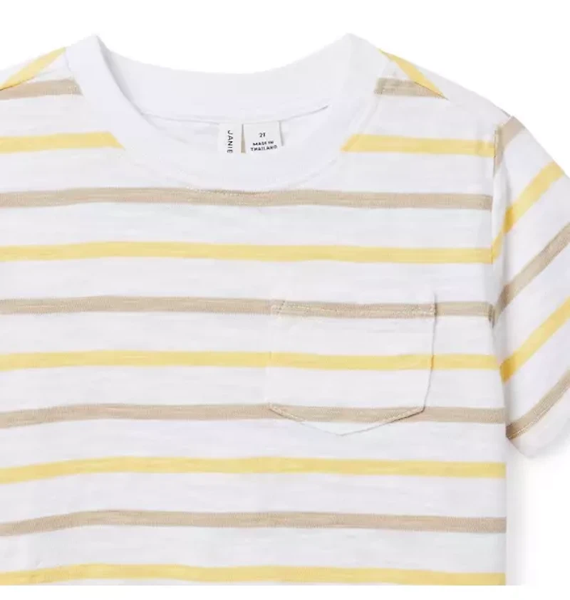 The Striped Slub Tee