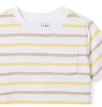The Striped Slub Tee
