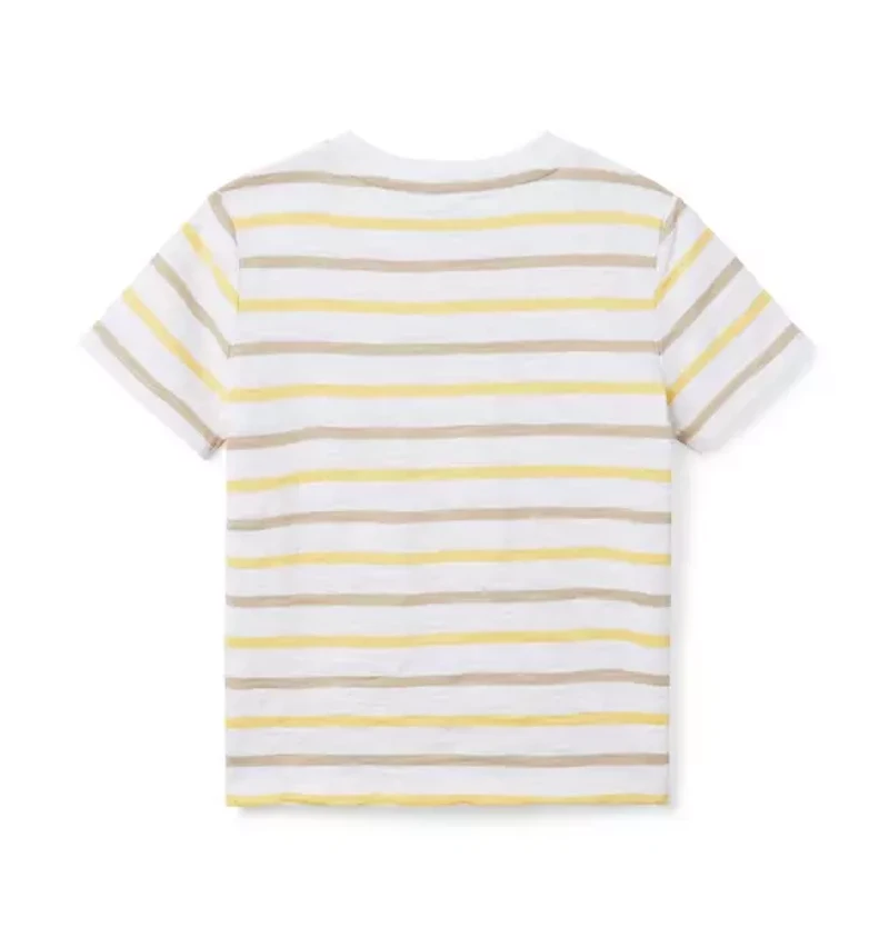 The Striped Slub Tee