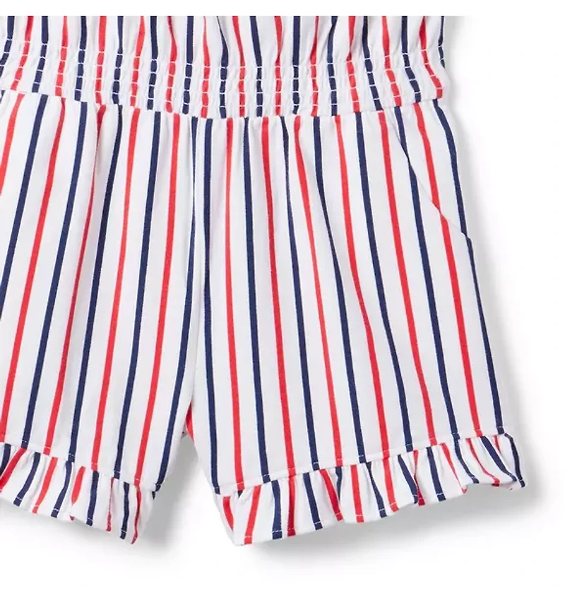 The Red, White And You Romper