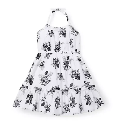 Floral Halter Sundress
