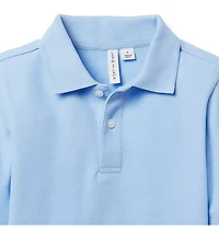 The Long Sleeve Pique Polo