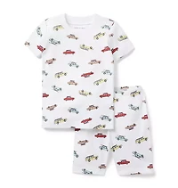 Good Night Short Pajamas Surf Cars