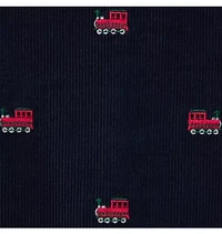 Baby Embroidered Train Corduroy Overall