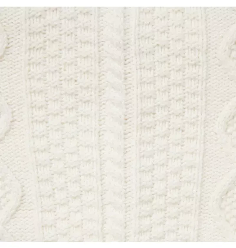 Baby Cable Knit Shawl Collar Cardigan