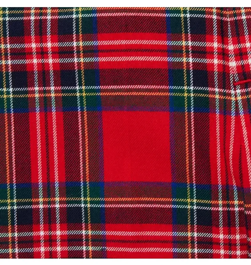 Baby Tartan Suspender Pant
