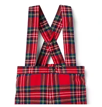 Baby Tartan Suspender Pant