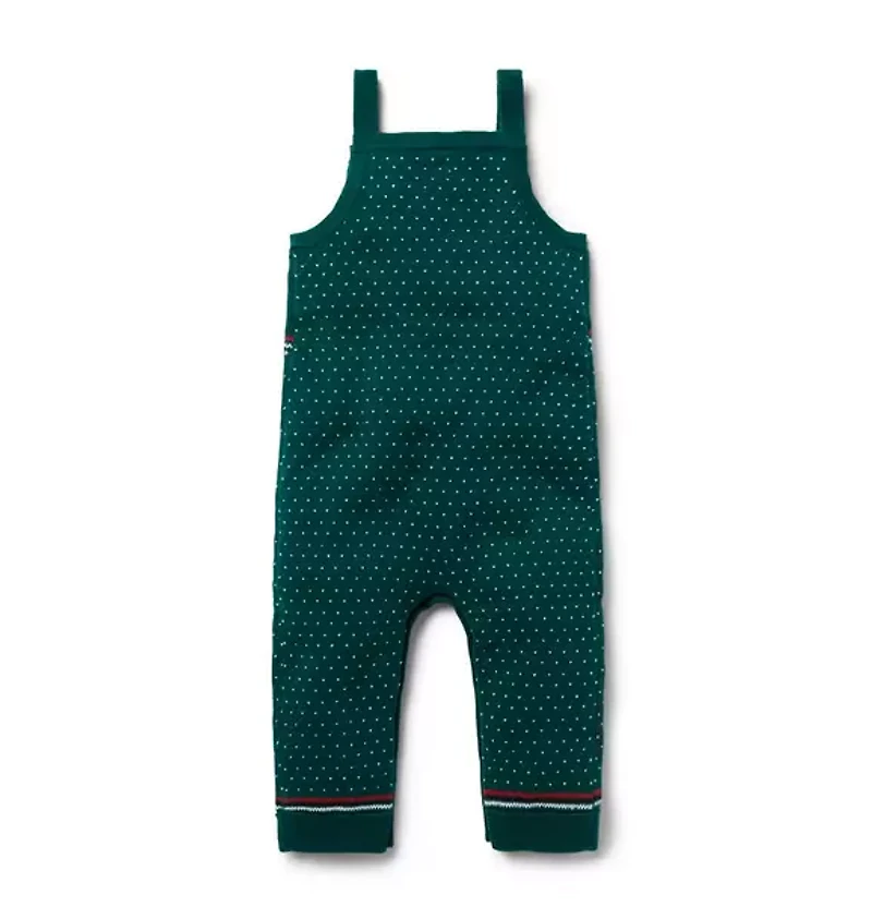 Baby Nutcracker Fair Isle Sweater Overall