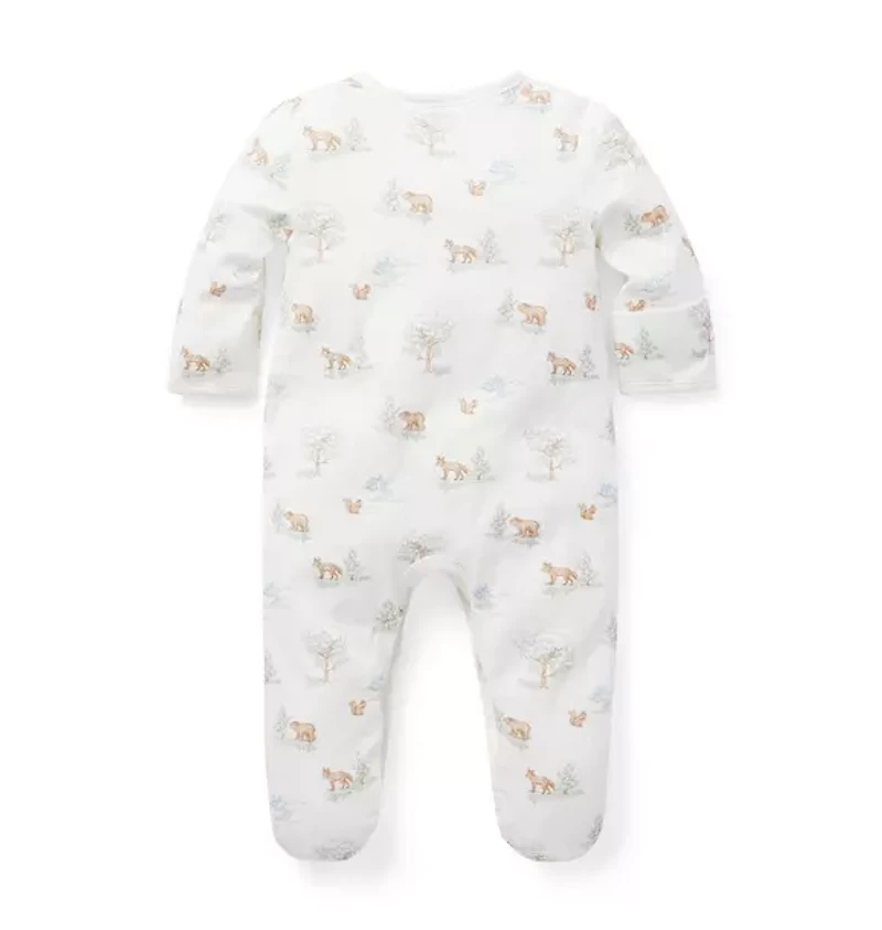 Baby Woodland Footed One-Piece