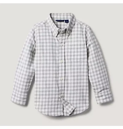 Plaid Poplin Shirt