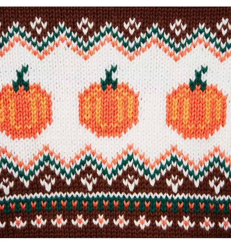 The Pumpkin Fair Isle Sweater