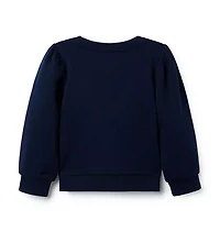 Tartan Bow Sweatshirt