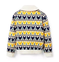 Disney Mickey Mouse Fair Isle Cardigan