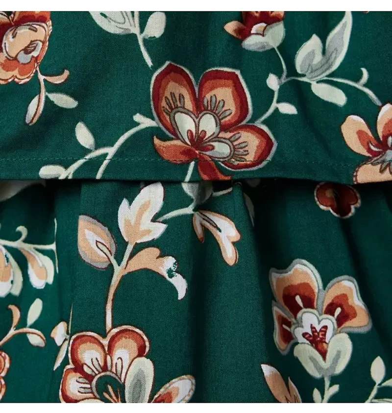 Floral Ruffle Dress