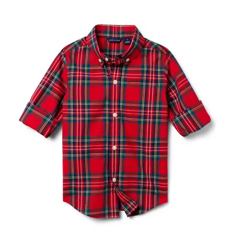 The Tartan Poplin Shirt