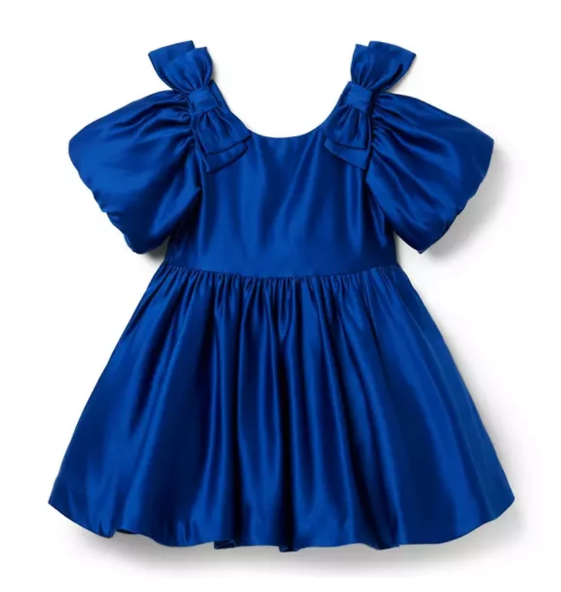 The Satin Holiday Dress