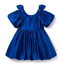 The Satin Holiday Dress