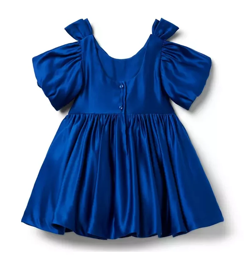 The Satin Holiday Dress