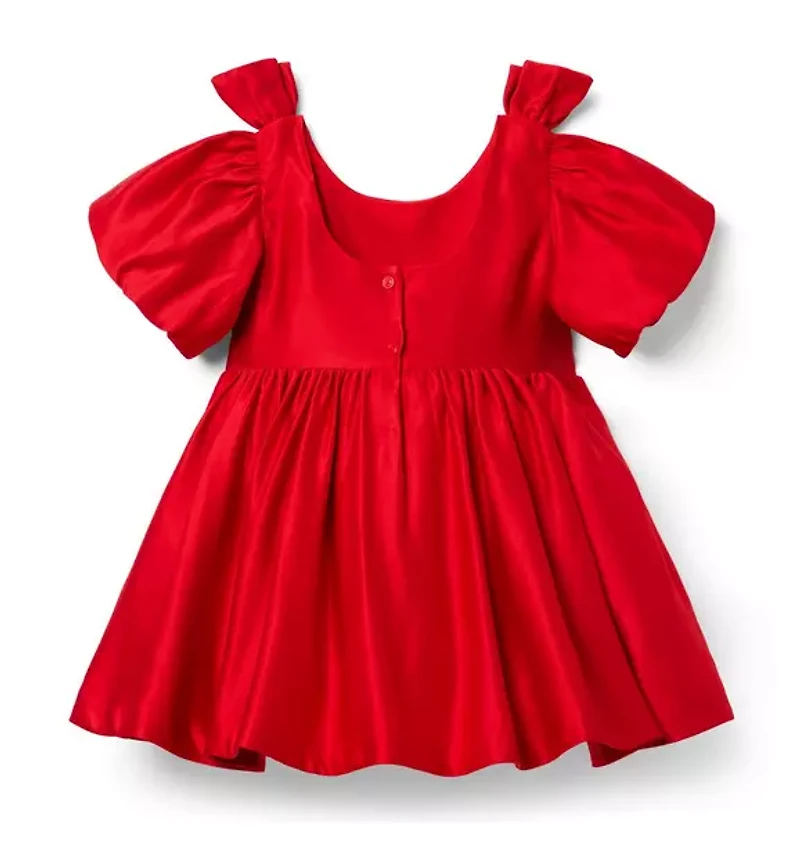 The Satin Holiday Dress