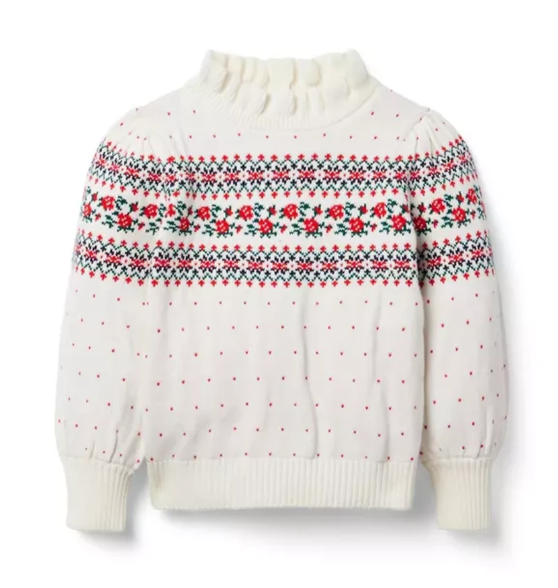 The Rose Fair Isle Sweater