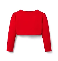 Rosette Cropped Cardigan