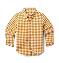 Gingham Flannel Shirt