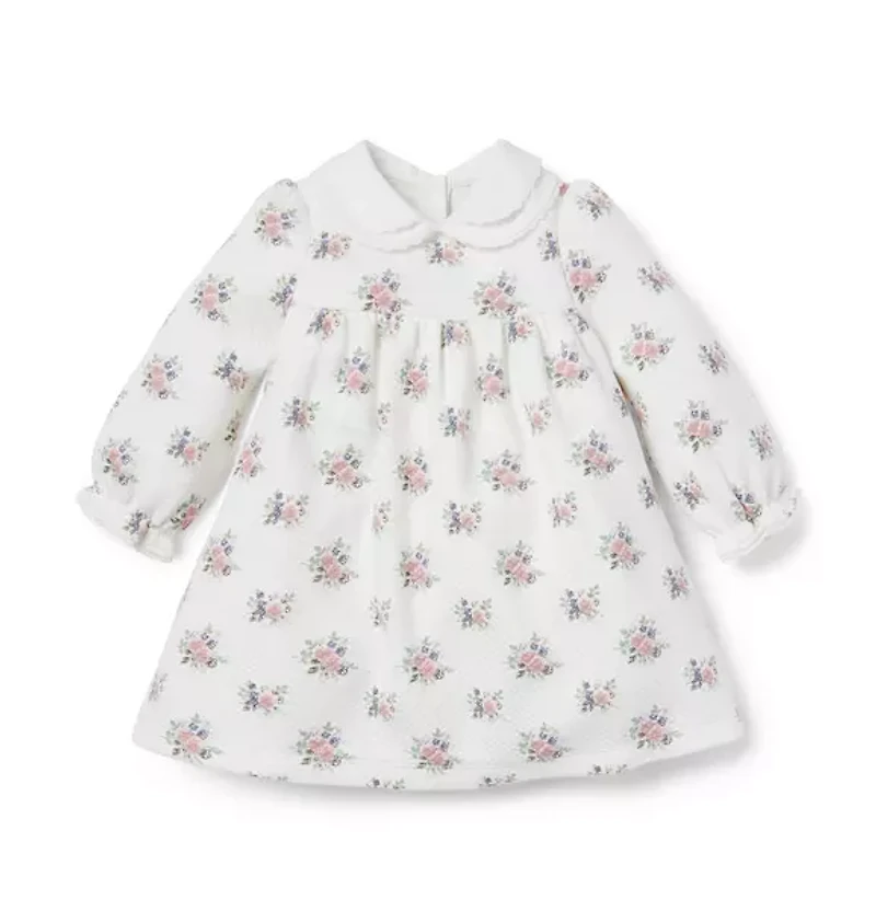 Baby Floral Quilted Dress