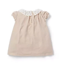 The Festive Velvet Baby Dress