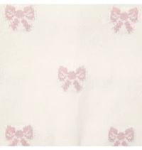 Baby Bow Collared Cardigan