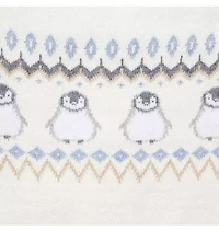 Baby Fair Isle Penguin Cardigan