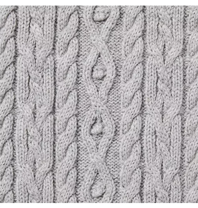 Baby Cable Knit Sweater Overall