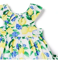 Baby Lemon Ruffle Matching Set