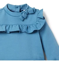 Faux Fur Ponte Dress