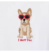 Embroidered French Bulldog Tee